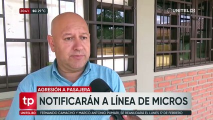 Alcaldía cruceña notificará a la línea de micro donde ocurrió una pelea por el precio del pasaje