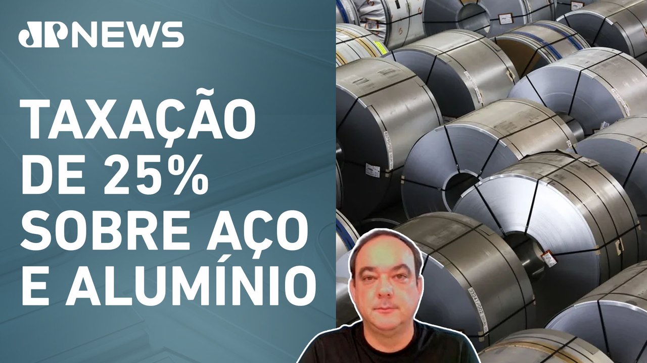 Parceiros dos EUA estudam retaliação às novas tarifas impostas por Trump; Flávio Roscoe analisa
