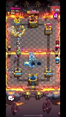 [Clash Royale] -34- Upset, Power of man / Beginner played 1 month to get 4500 trophy at 3 day
