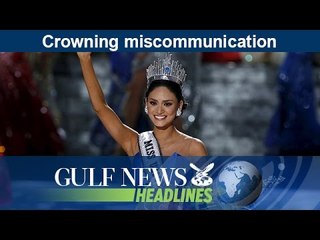 Miss Philippines is Miss Universe, but not after host crowns wrong contestant - GN Headlines