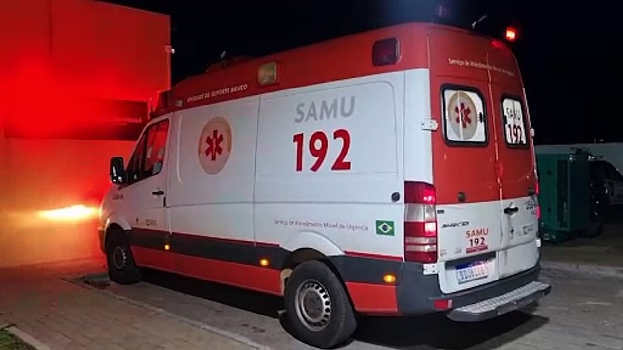 Preso com drogas em casa, homem é atendido por socorristas do Samu na delegacia