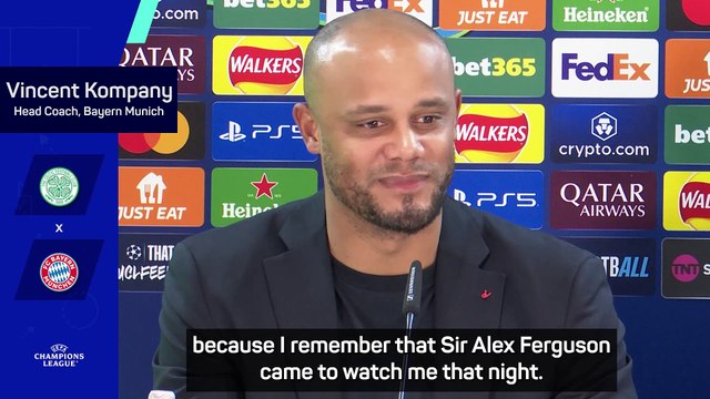 'Alex Ferguson might have bid for me' - Kompany on first game at Celtic Park