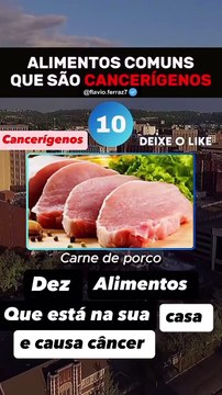 Alimentos Tóxicos Perigosos para a Saúde