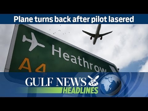 Plane turns back after pilot lasered - GN Headlines