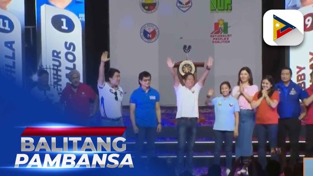 Magandang track record ng senatorial candidates ng Alyansa para sa Bagong Pilipinas, ibinida ni PBBM
