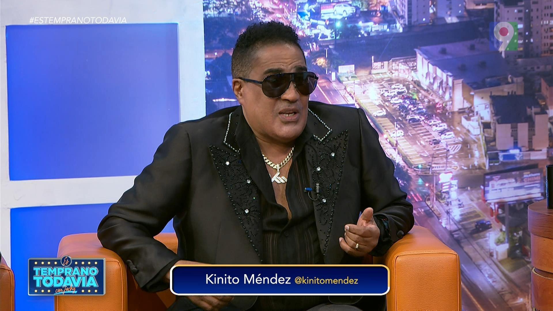 Kinito Méndez invita a disfrutar de su próximo show aniversario | ETT