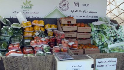 Vegetables Without a Seller stand opens in Maleha