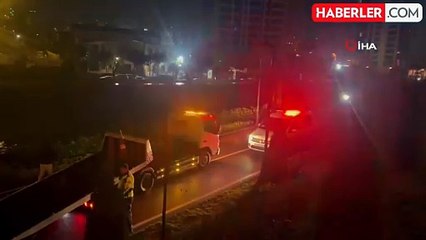 Kağıthane'de Alkollü Sürücünün Otomobili Dere Kenarına Uçtu