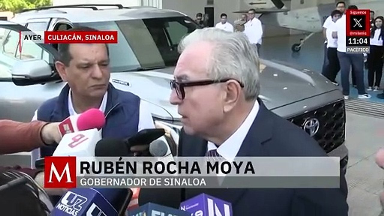 Rubén Rocha Moya revela que Harfuch podría volver a Sinaloa para ajustar plan de seguridad