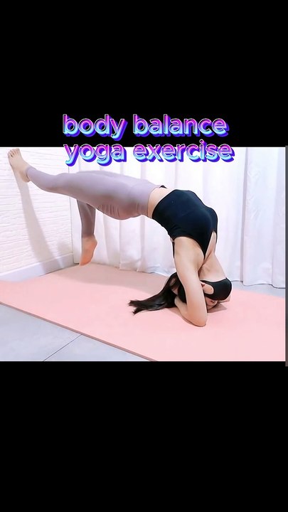 body balance yoga exercise