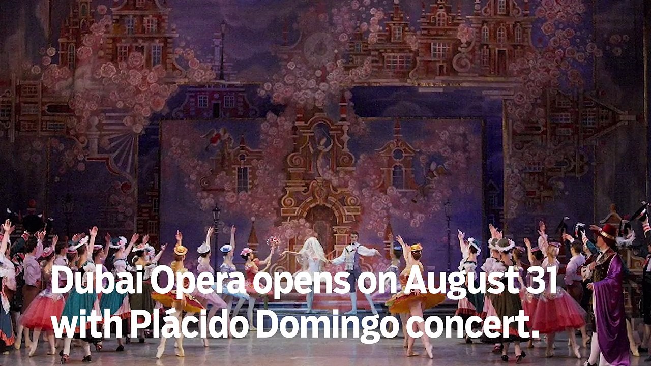 Dubai Opera to open with Domingo concert - GN Headlines