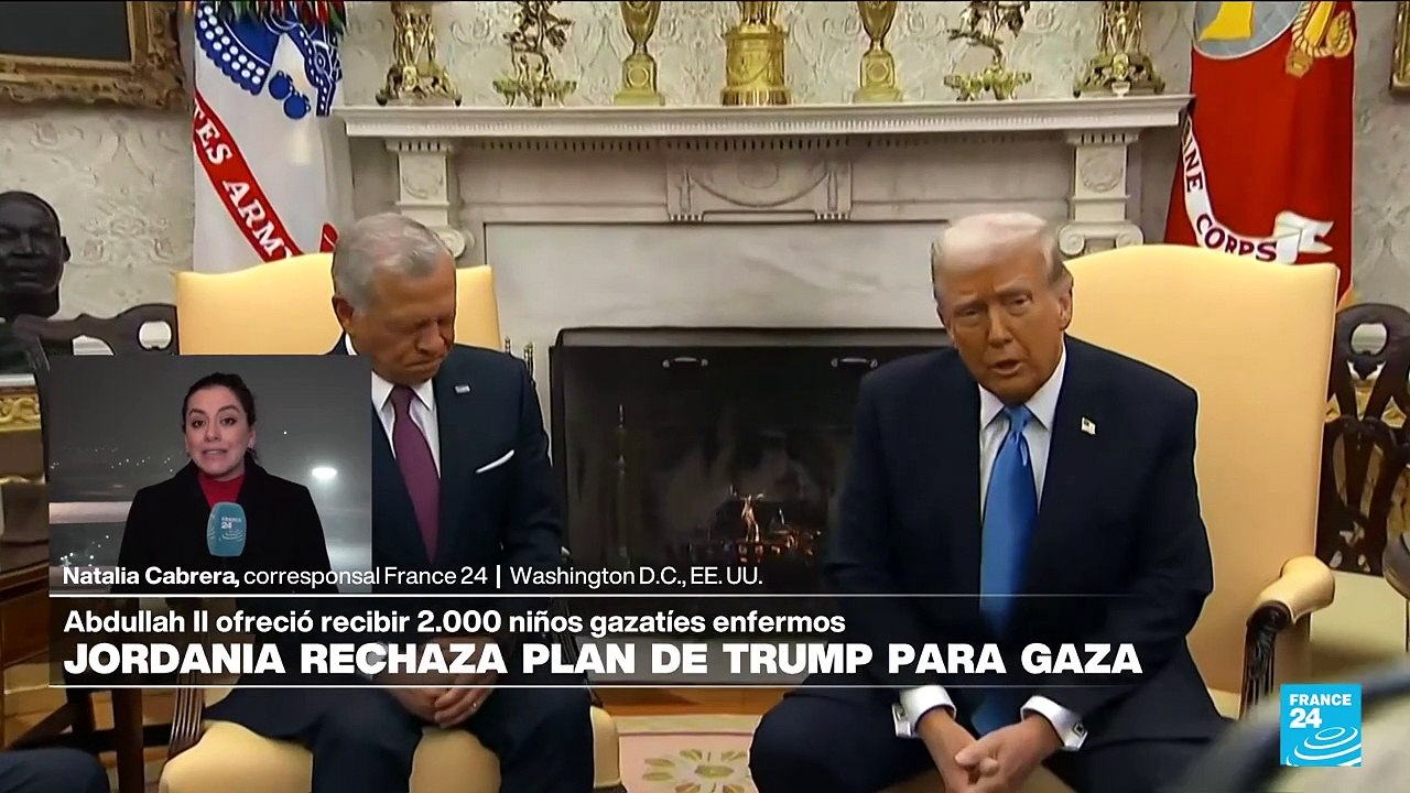 Informe desde Washington: Jordania acogería a 2.000 niños enfermos de Gaza, según Abdullah II