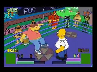 The Simpsons Wrestling online multiplayer - psx