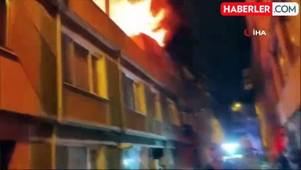 Bursa'da Yangın Korkusu: Elektrik Teli Ekiplerin Üzerine Düştü