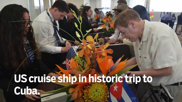 US cruise ship in historic trip to Cuba - GN Headlines