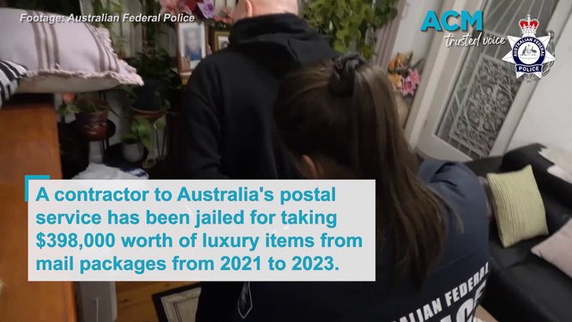 Contractor to Australia's postal service jailed for stealing from mail