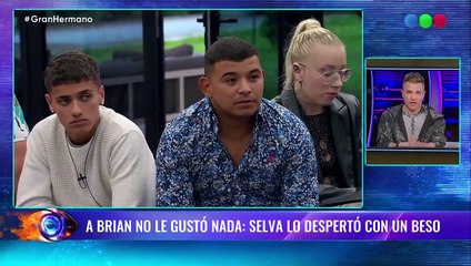 El enojo de Santiago del Moro con Brian en pleno vivo por su comentario sobre Selva: "Dejame terminar a mí"
