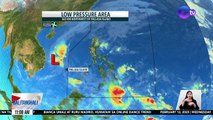 PAGASA - LPA na nagpapaulan ngayon sa Palawan, mababa ang tsansang maging bagyo | Balitanghali