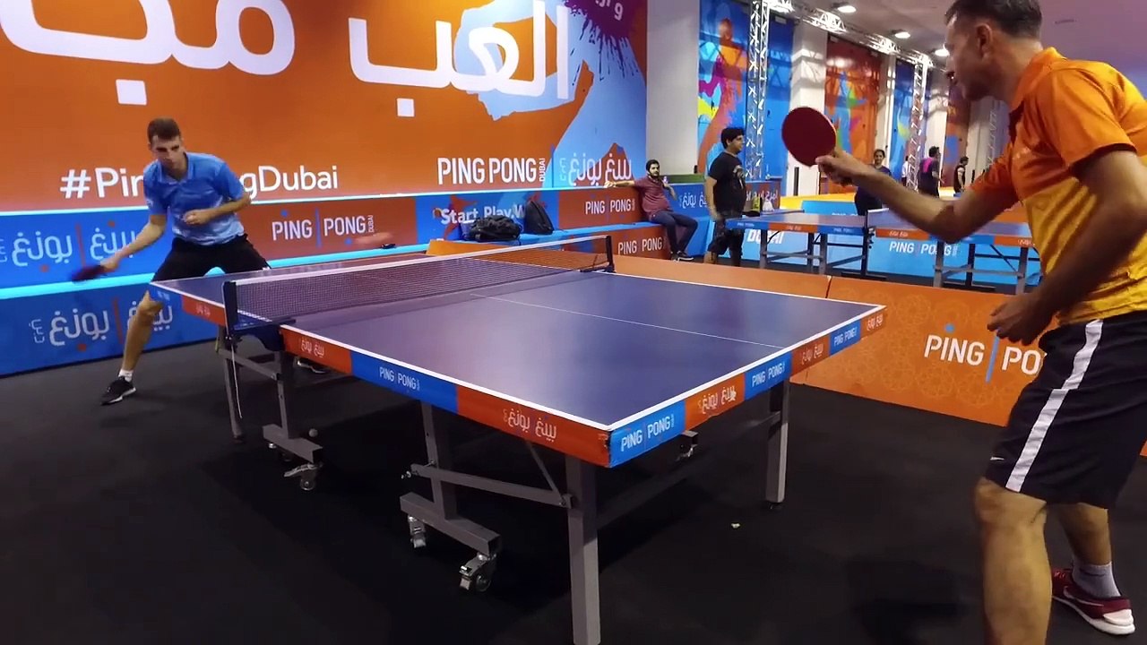 Table Tennis takes centre stage in Dubai