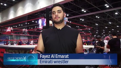 Wrestling warriors in Dubai