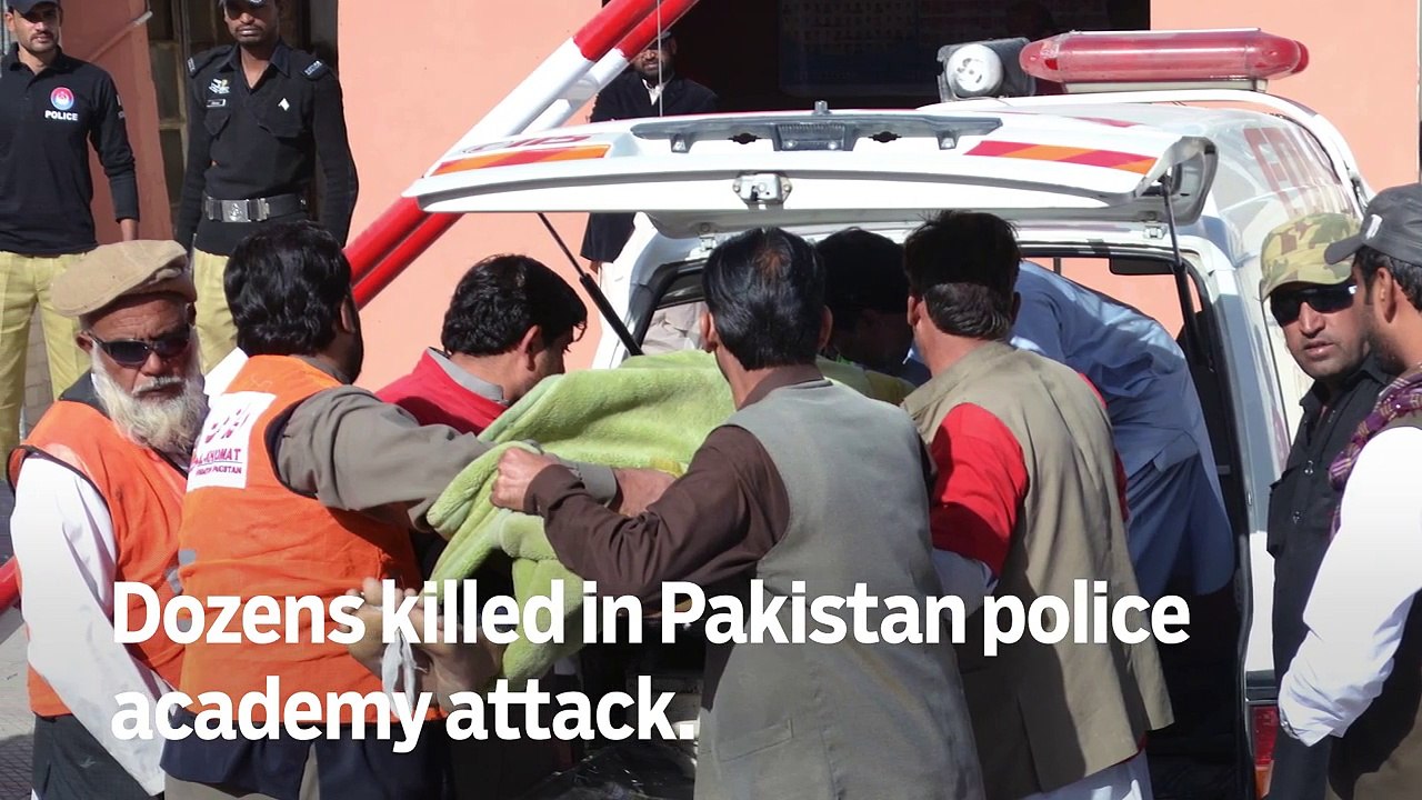 Dozens killed in Pakistan police academy attack - GN Headlines