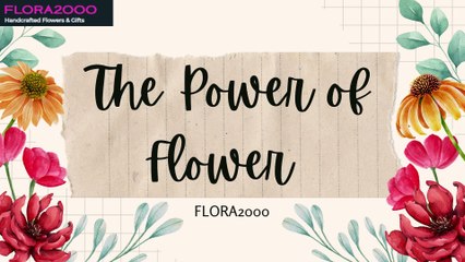 The Power of Flowers: Spreading Love & Joy Worldwide