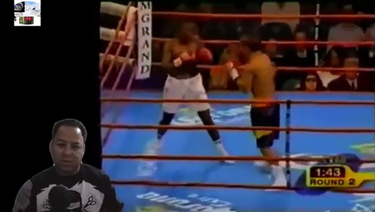 debut de pacquiao en las vegas   Manny Pacquiao Vs Lehlohonolo Ledwaba Highlights