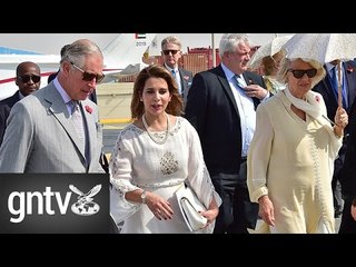 Prince Charles and Camilla visit Dubai's International Humanitarian City