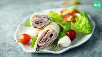 Wrap jambon Boursin
