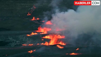 Kilauea Yanardağı Yeniden Lav Püskürttü