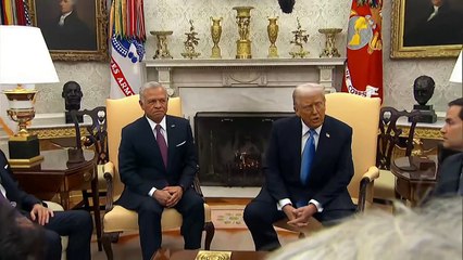 Trump insiste en que EEUU tome el control de Gaza, Jordania se opone