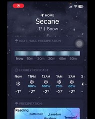 US Files : Snow night on 11Feb2025