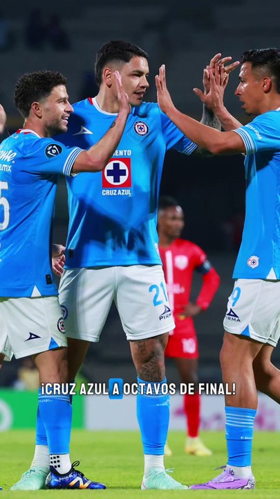 ¡Cruz Azul golea 5-0 al Real Hope y avanza a octavos de final!