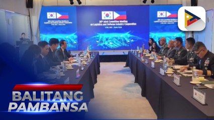 Pilipinas at South Korea, pinalakas pa ang defense at logistics cooperation