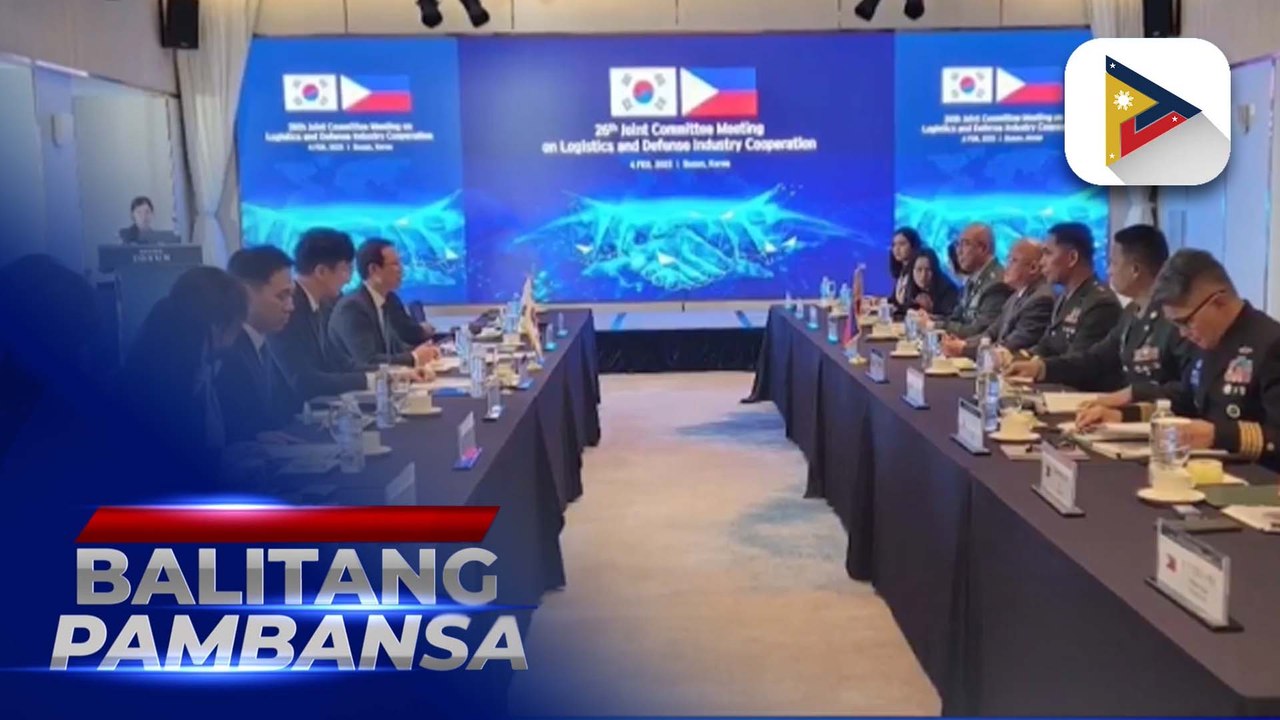 Pilipinas at South Korea, pinalakas pa ang defense at logistics cooperation