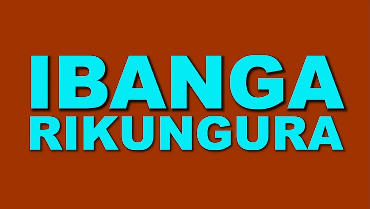 Ikinamico - Ibanga Rikungura - Ikinamico Indamutsa - video Dailymotion