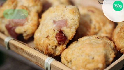 Cookies au bacon et à la noisette