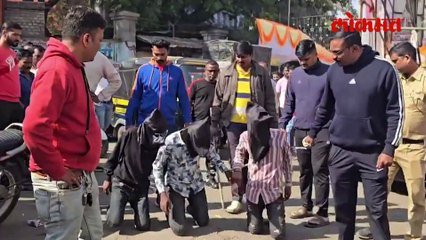 जिथे रॅली तिथेच वरात; स्वयंघोषित गुड्ड्या भाईचा भर चौकात पंचनामा