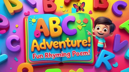 ABC Learning with a Playful Poem | Alphabet Adventure for Kids