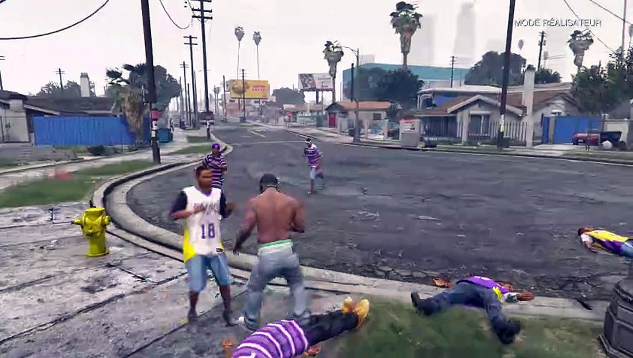 Grand Theft Auto V PS5 - Street Fights With Franklin [4K HDR 60fps]
