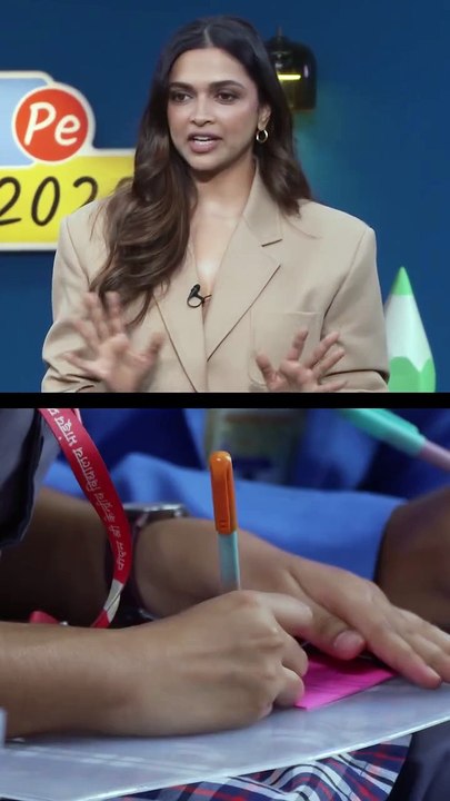 Deepika Padukone shared valuable insights with #ExamWarriors at #ParikshaPeCharcha2025
