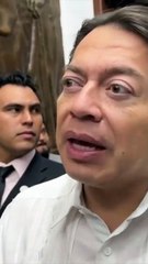 Mario Delgado asiste al Informe de Gobierno de Alfredo Ramírez Bedolla