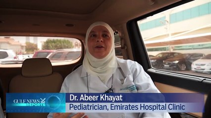 Experiencing the heat in a parked car