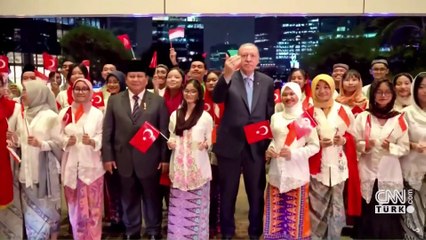 Son Dakika | Cumhurbaşkanı Erdoğan Endonezya'da: Özgür Filistin Devleti geciktirilemez