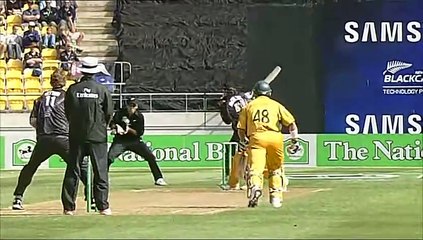 2007 | New Zealand vs Australia | 1st ODI at Wellington | Chappell–Hadlee Trophy.