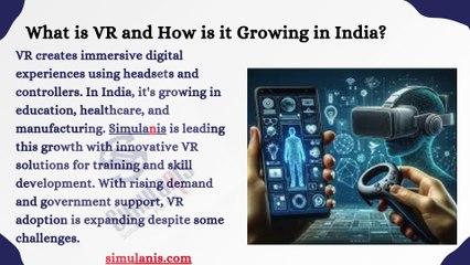 VR in Indai  | Simulanis Virtual Reality Company in India
