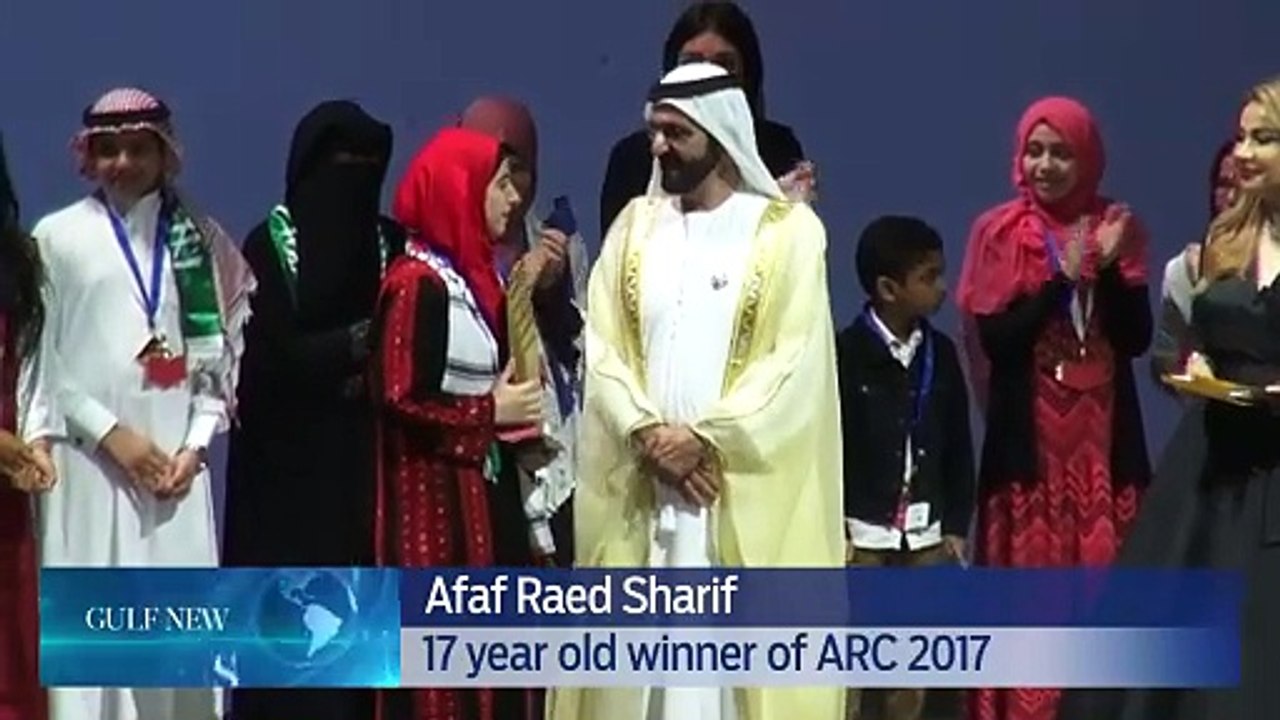 Afaf Raed Sharif from Palestine wins 2017 Arab Reading Challenge