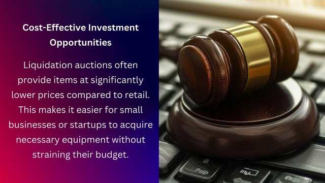 Pros Of Participating In Business Liquidation Auctions