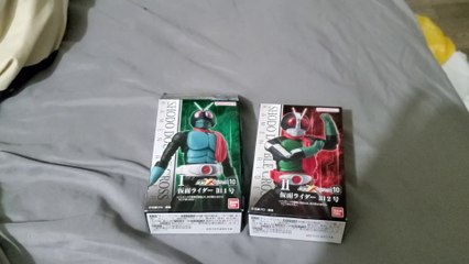Shodo XX Kamen Rider 1 & 2 Unboxings & Review