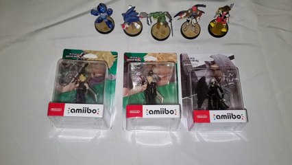 Cloud & Sephiroth Amiibos Unboxings & Reviews